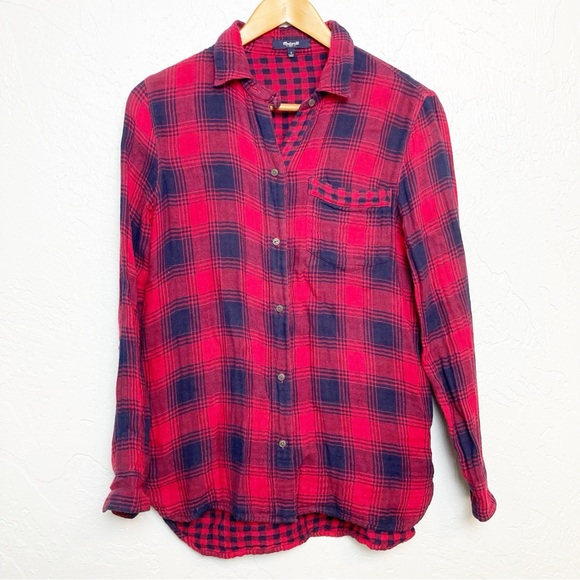 Madewell ex-boyfriend button-down small - Picture 2 of 6
